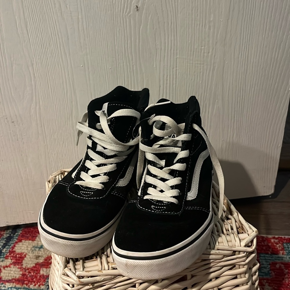 Black Hightop Vans